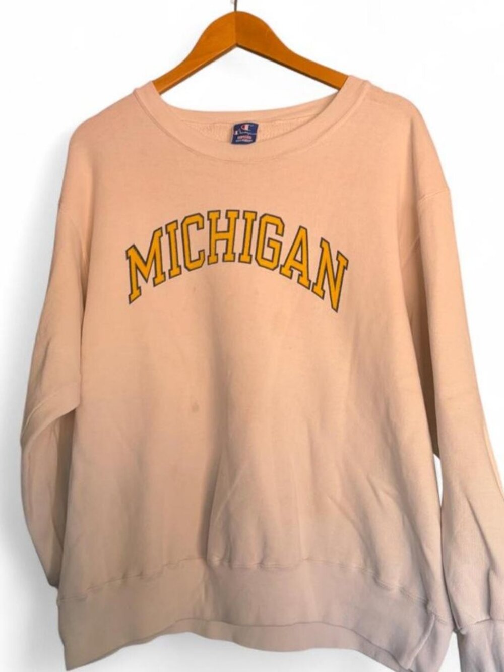 1990s Michigan University Sweater / Size XXL Fits XL Best Worn Condition